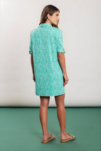 Cargar imagen en el visor de la galería, Model Back: Blueman Vestido Camidero Reflexo Shirtdress