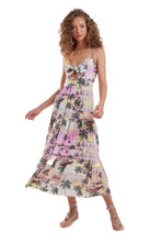 Cargar imagen en el visor de la galería, Model Front: Blueman Vestido De Playa Helena Puerto Escondido