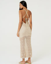 Cargar imagen en el visor de la galería, Image 04: Blueman Vestido De Playa Vestido Longo Tricot Lurex