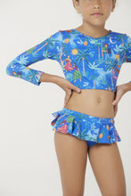 Cargar imagen en el visor de la galería, Image 05: Blueman Traje De Baño De Dos Piezas Para Niña Biquini Peteca Simpatia Inf