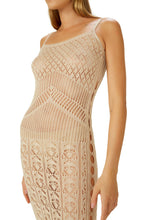 Cargar imagen en el visor de la galería, Image 02: Blueman Vestido De Playa Vestido Tricot Branco