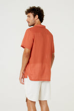 Cargar imagen en el visor de la galería, Model Back: Blueman Camisetas De Hombre Camisa Free Soft Marrom