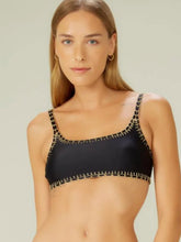 Cargar imagen en el visor de la galería, Gallery: Blueman Sostén Top Gisele Black