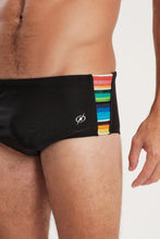 Cargar imagen en el visor de la galería, Image 02: Blueman Sunga / Boxer Sunga Country Lux Listras Rainbow