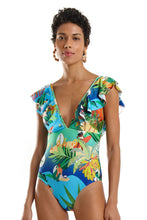 Cargar imagen en el visor de la galería, Gallery: Blueman Una Pieza Maio Hula Maresia