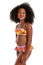 Cargar imagen en el visor de la galería, Image 02: Blueman Traje De Baño De Dos Piezas Para Niña Biquini Peteca Sunset