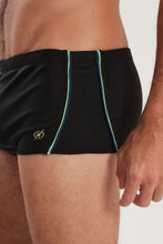 Cargar imagen en el visor de la galería, Image 02: Blueman Sunga / Boxer Sunga Army Malfitana Liso Preto