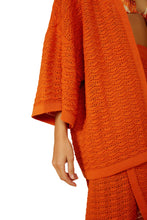 Cargar imagen en el visor de la galería, Image 05: Blueman Caftán / Cubrir Laranja-Tricot Kimono
