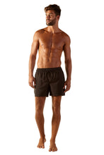 Cargar imagen en el visor de la galería, Model Front: Blueman Calzones De Baño /Bañador Short Bari Liso Preto