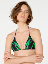 Cargar imagen en el visor de la galería, Image 07: Blueman Sostén Top Point Tie Dye Verde