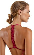 Cargar imagen en el visor de la galería, Image 05: Blueman Sostén Top Max Macrame Liso Rosa
