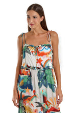 Cargar imagen en el visor de la galería, Image 02: Blueman Vestido De Playa Vestido Longo Olivia Tropical Mess