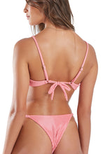 Cargar imagen en el visor de la galería, Image 07: Blueman Sostén Top Fox Textura Shine Light