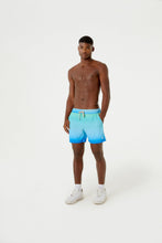 Cargar imagen en el visor de la galería, Model Front: Blueman Calzones De Baño /Bañador Short Degrade Sky
