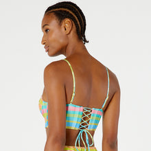 Cargar imagen en el visor de la galería, Image 05: Blueman Sostén Top Laise Hot Xadrez Candy