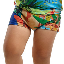 Cargar imagen en el visor de la galería, Model Front: Blueman Traje De Baño De Bebé Bottom John Manga Longa Baby Maresia