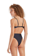 Cargar imagen en el visor de la galería, Model Back: Blueman Sostén Top Latino Color Preto