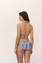 Cargar imagen en el visor de la galería, Model Back: Blueman Sostén Top Seiva-Doce-Azul Prado