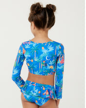 Cargar imagen en el visor de la galería, Image 04: Blueman Traje De Baño De Dos Piezas Para Niña Biquini Peteca Simpatia Inf