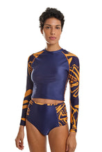 Cargar imagen en el visor de la galería, Image 03: Blueman Bragas Bottom Board Bold Leafs