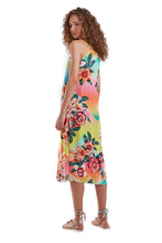 Cargar imagen en el visor de la galería, Model Back: Blueman Midi Dress Mikaela Flower Power