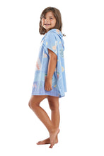 Cargar imagen en el visor de la galería, Image 06: Blueman Toalla De Playa Poncho Mini Surfer Sticker