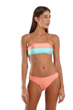 Cargar imagen en el visor de la galería, Image 03: Blueman Sostén Top Bicolor Zig Laranja