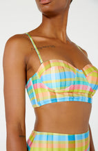 Cargar imagen en el visor de la galería, Image 08: Blueman Sostén Top Laise Hot Xadrez Candy