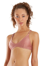 Cargar imagen en el visor de la galería, Gallery: Blueman Sostén Top Ploc Marrom