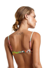 Cargar imagen en el visor de la galería, Image 09: Blueman Sostén Top Prainha Flower Power