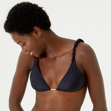 Cargar imagen en el visor de la galería, Gallery: Blueman Sostén Top Zuma Liso Preto