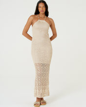 Cargar imagen en el visor de la galería, Gallery: Blueman Vestido De Playa Vestido Longo Tricot Lurex