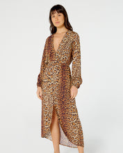 Cargar imagen en el visor de la galería, Gallery: Blueman Vestido De Playa Vestido Midi Manga Vivian Pintada