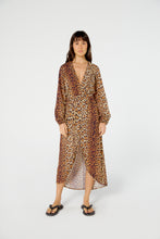 Cargar imagen en el visor de la galería, Image 06: Blueman Vestido De Playa Vestido Midi Manga Vivian Pintada