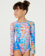 Cargar imagen en el visor de la galería, Gallery: Blueman Bañador Niña De Una Pieza Maio Amber Escama Inf
