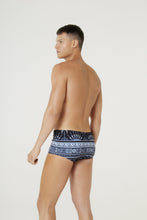 Cargar imagen en el visor de la galería, Model Back: Blueman Sunga / Boxer Sunga Army Saudacao Ao Sol Pb
