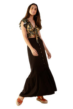 Cargar imagen en el visor de la galería, Image 05: Blueman Falda De Playa Talia Preto
