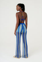 Cargar imagen en el visor de la galería, Model Back: Blueman Pantalones De Playa Calca Tricot Listras
