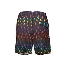 Cargar imagen en el visor de la galería, Product Back: Blueman Pantalones Cortos De Surf Bermuda Midi Raios Degrade
