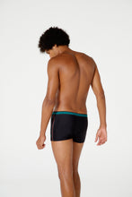 Cargar imagen en el visor de la galería, Model Back: Blueman Sunga / Boxer Sunga Berlim Malawi Preto
