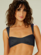 Cargar imagen en el visor de la galería, Gallery: Blueman Sostén Top Passeio Jeans Azul Marinho
