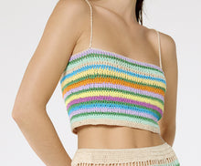 Cargar imagen en el visor de la galería, Image 09: Blueman Top De La Playa Top Crochet Listras
