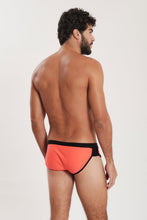 Cargar imagen en el visor de la galería, Model Back: Blueman Sunga / Boxer Sunga Miami Liso Coral
