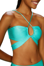 Cargar imagen en el visor de la galería, Image 06: Blueman Sostén Top Turquesa Paola
