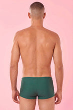 Cargar imagen en el visor de la galería, Model Back: Blueman Sunga / Boxer Sunga Army Verde
