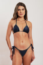 Cargar imagen en el visor de la galería, Model Front: Blueman Sostén Top Navy-Blue Dance-Art
