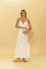 Cargar imagen en el visor de la galería, Model Front: Blueman Vestido De Playa Dress Laise Offwhite
