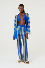 Cargar imagen en el visor de la galería, Model Front: Blueman Pantalones De Playa Calca Tricot Listras
