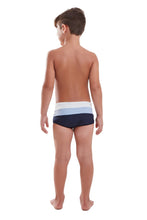 Cargar imagen en el visor de la galería, Model Back: Blueman Traje De Baño Chico Sunga Army Crepusculo Fresh Marinho Inf
