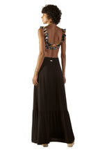 Cargar imagen en el visor de la galería, Model Back: Blueman Falda De Playa Talia Preto
